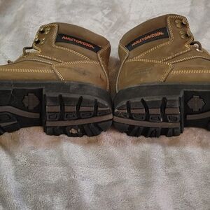 Harley-Davidson Men's Tan Leather Boots